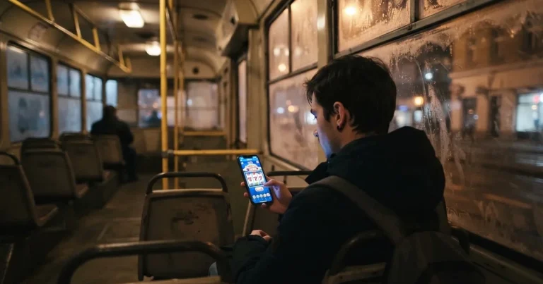 Mobitel u ruci u zagrebačkom tramvaju jedne zimske večeri — casina za iphone u hrvatskoj
